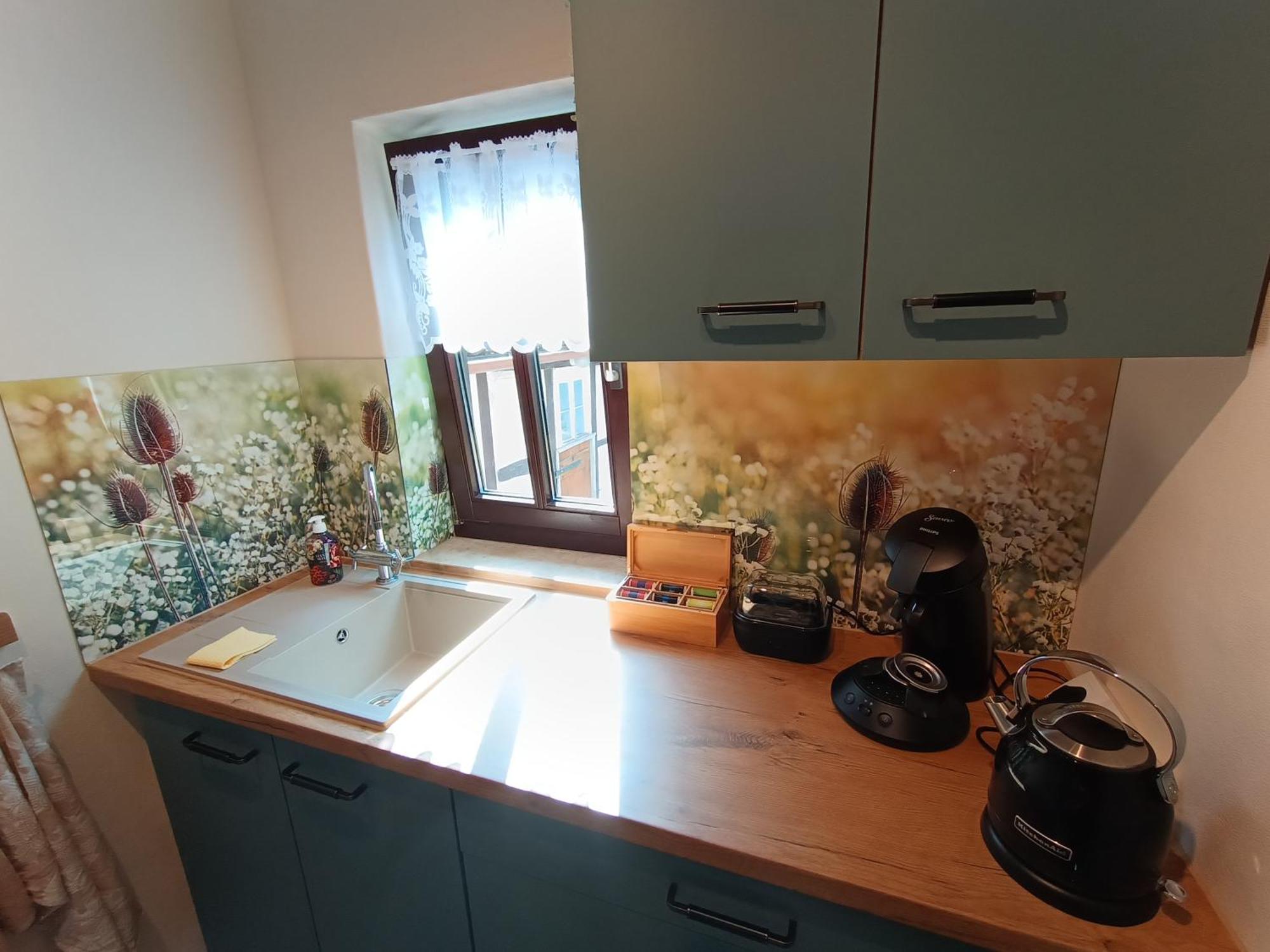 Minicamping Und B&B Apartment Hintergarten Niederorschel Exterior photo