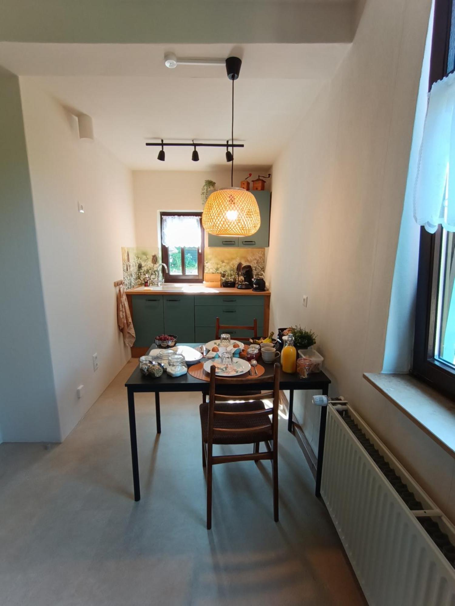 Minicamping Und B&B Apartment Hintergarten Niederorschel Exterior photo